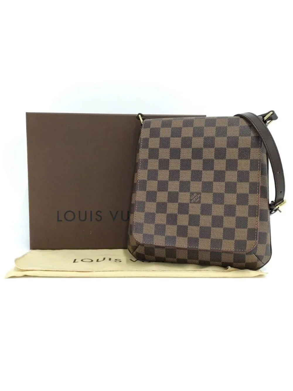 Louis Vuitton Musette Salsa Damier Ebene Shoulder